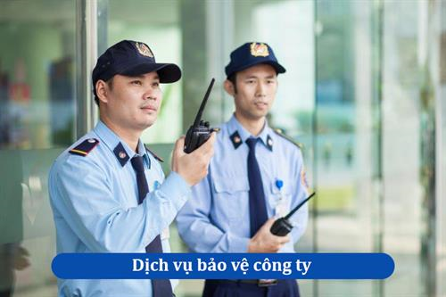 Dịch vụ bảo vệ công ty