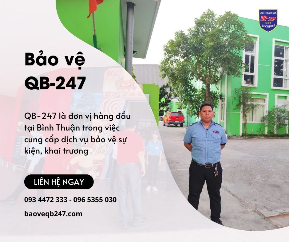 Bảo vệ sự kiện - khai trương