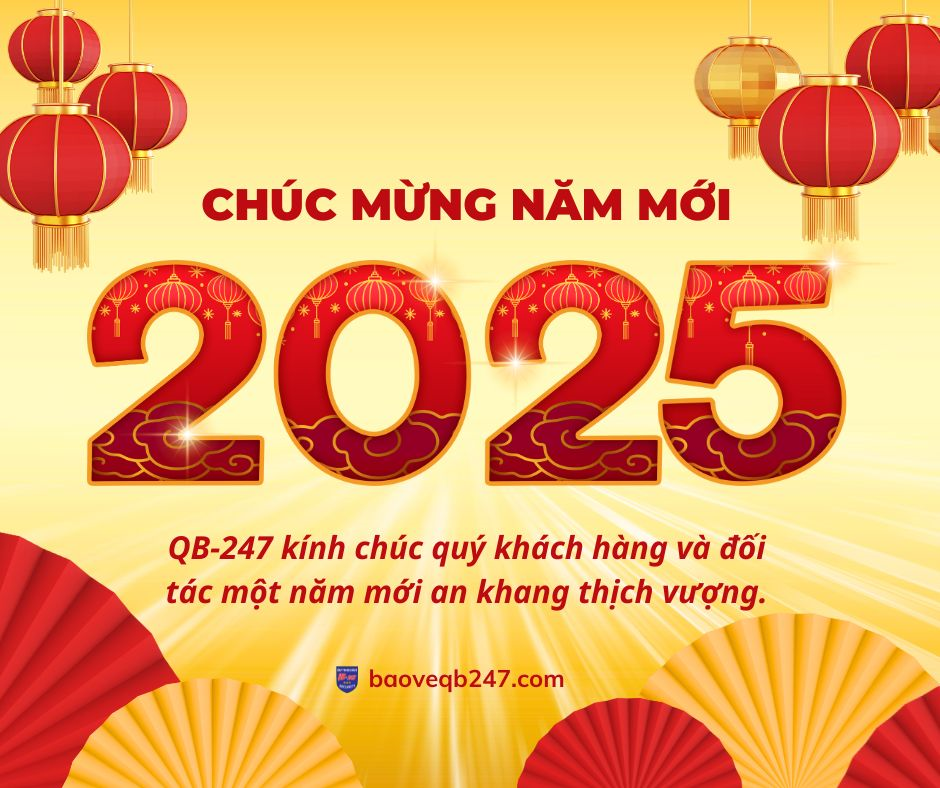 Tăng cường an ninh tại các sự kiện Tết Nguyên Đán 2025 cùng bảo vệ QB-247