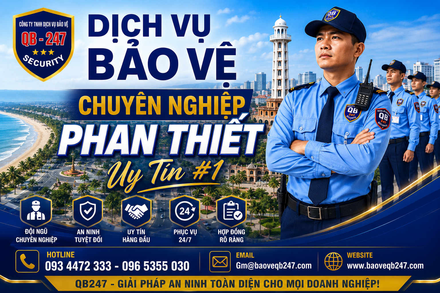 Dịch Vụ Bảo Vệ Chuyên Nghiệp Phan Thiết – Uy Tín #1
